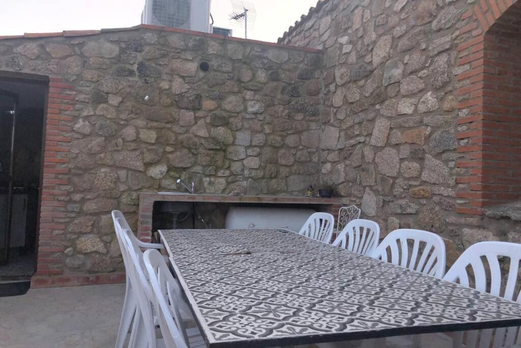 Casa - Apartamento Rural La Tahona Del Abuelo Plasenzuela Exteriör bild