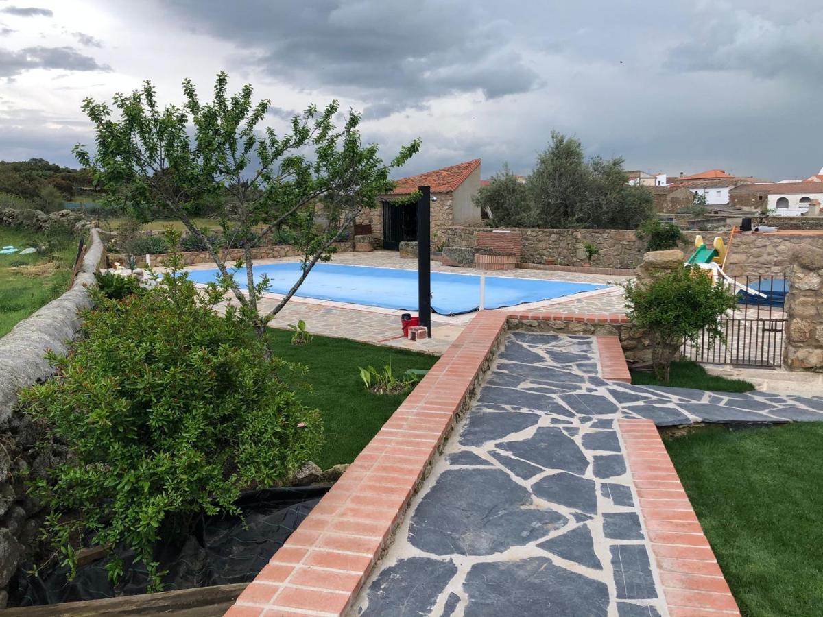 Casa - Apartamento Rural La Tahona Del Abuelo Plasenzuela Exteriör bild